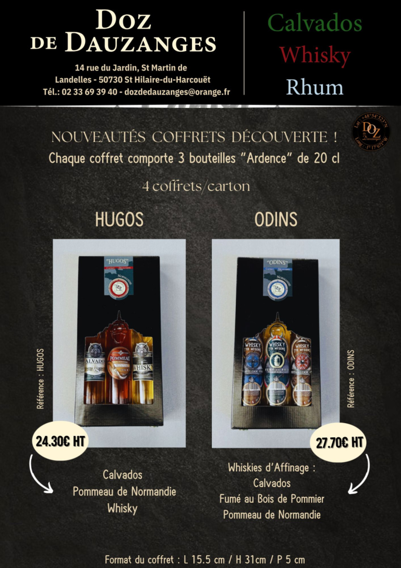 <strong>K&auml;sten Ardence</strong> <br/>HUGOS & ODINS